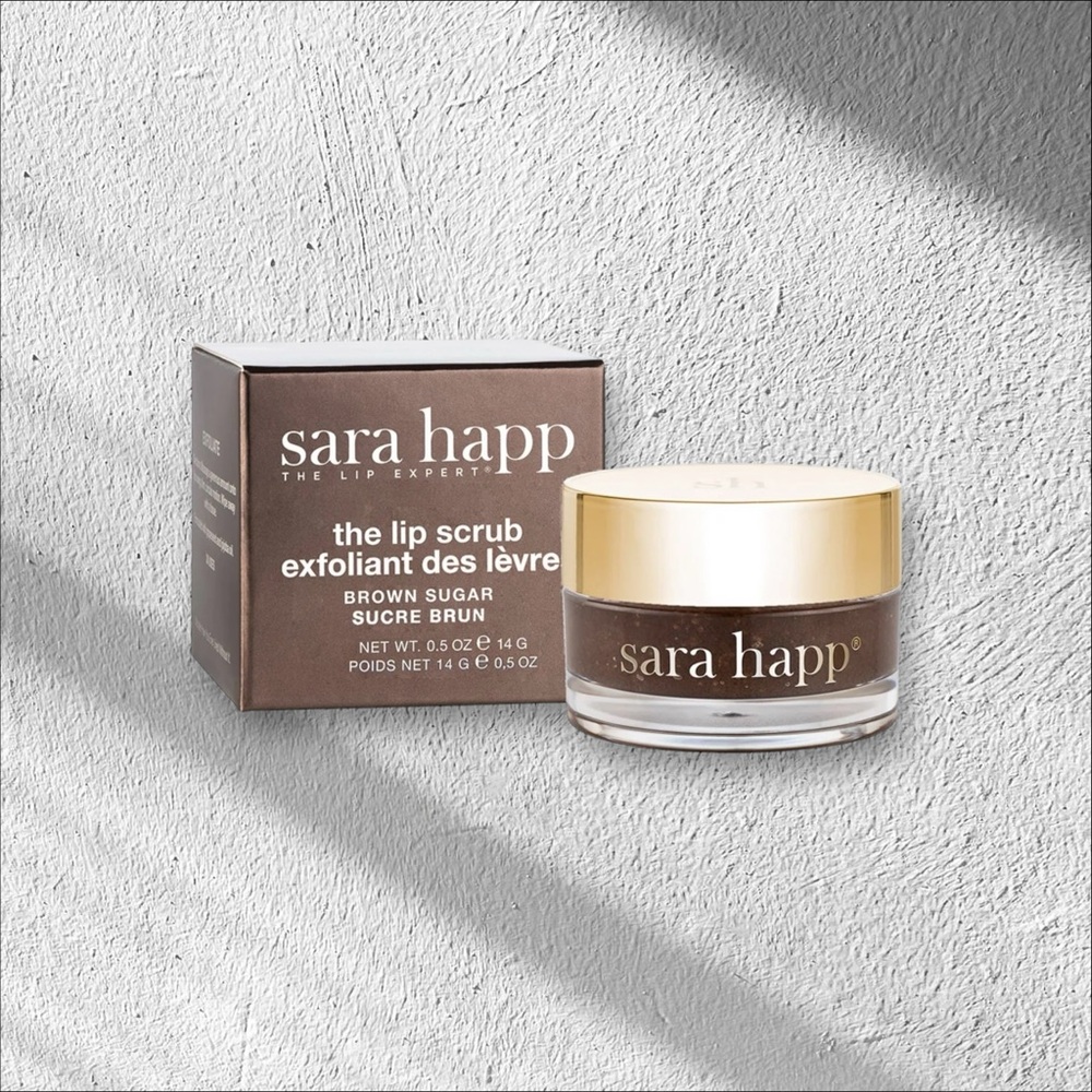 Sara Happ The Lip Scrub Brown Sugar Lip Exfoliator .5oz NIB